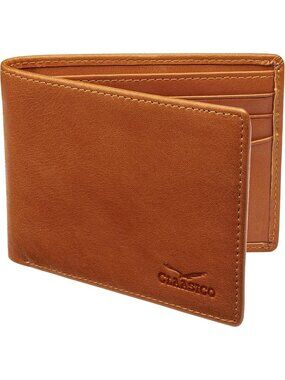 Men's California Dessert Bifold Wallet  9 Total Card Slots Dry Cloth Clean
